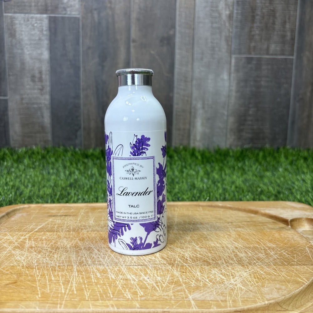 Caswell-Massey Lavender Talc Powder 3.5 Oz New Sealed Bath Body Luxury